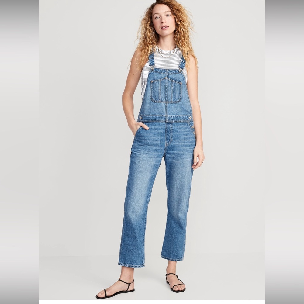Denim Overalls